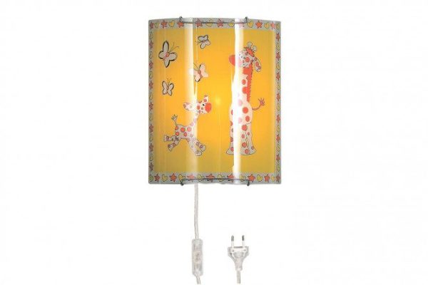 Sconce CITILUX Giraffes 3 sq.m., E27, 20 cm