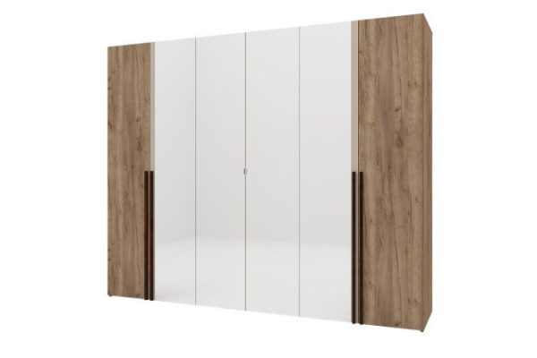 Wardrobe for clothes and linen Kara 6 doors