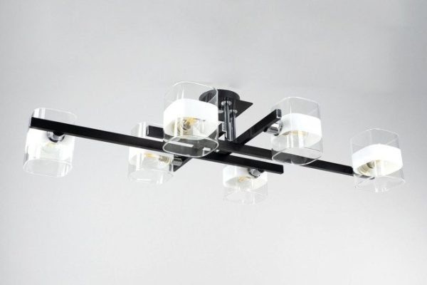 Chandelier CITILUX Virta 16 sq.m., 43x14x43 cm, E14