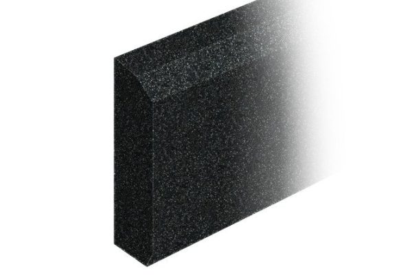 Straight plinth Stone Twelve Express titanik 300x4x0.6 cm