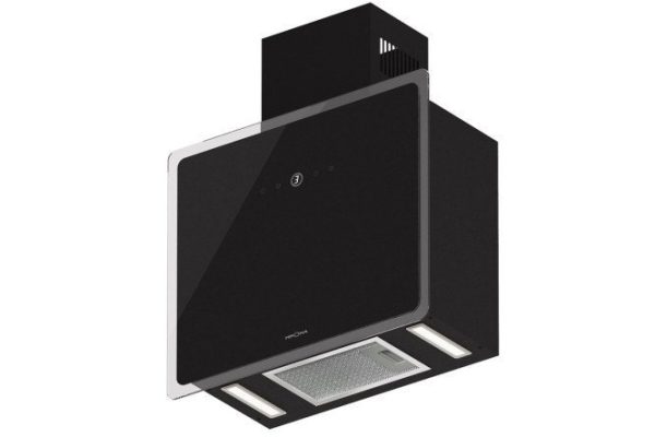 Hood KRONAsteel Krhd008 Aura 600 frame black s color black, 53.8x66.5x21.6 cm