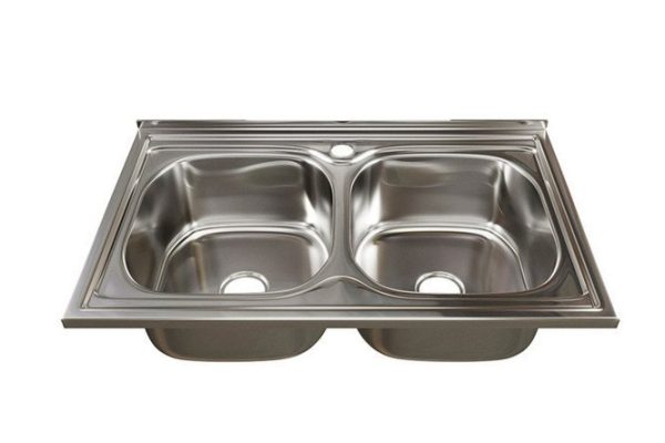 Surface-mounted sink MIXLINE 530528 80x50x18 cm