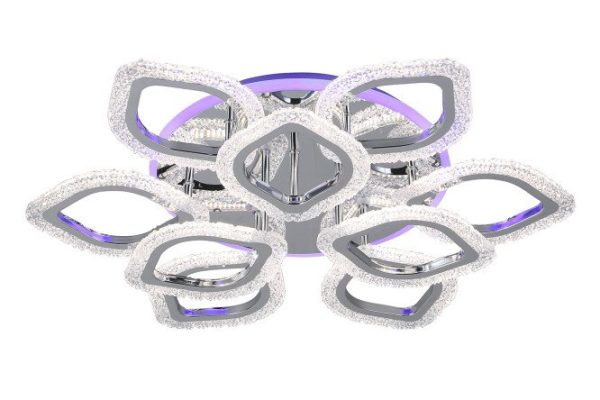 Chandelier SCHAFFNER Ruido 25 sq.m., LED, 63 cm