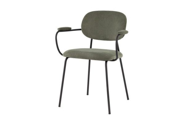 Carol chair with armrests 60.5x77x52 cm