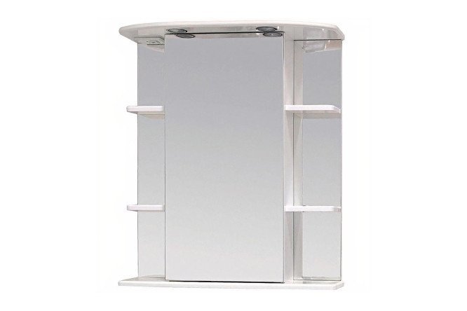 Mirror cabinet with lighting ONIKA Gloria 65 206506, left 65x71.2x25.2 cm, Left