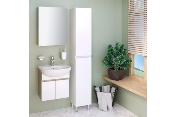 ajb4v03qj3dznqhuu0mte5v80j4p0epq.jpg Bathroom furniture RUNO Lada 50 hanging, white