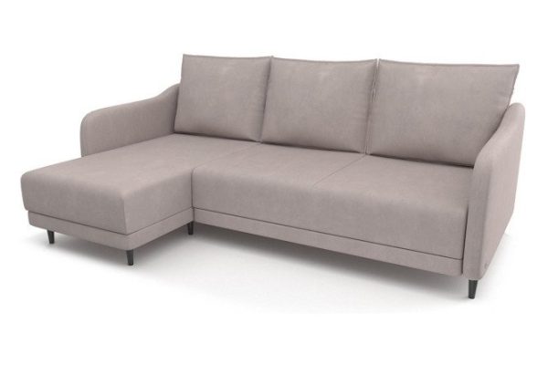 Corner sofa bed Björg var. 1 with right corner