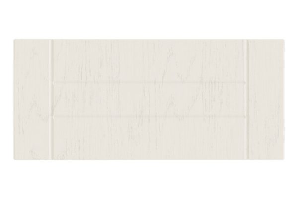 Facade Stella of a low drawer cabinet 39.6x17.6 cm, color pearl gray
