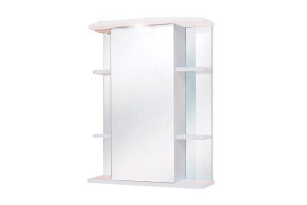 Mirror cabinet with lighting ONIKA Gloria 60 206007, left 60x71.2x24.5 cm, Left