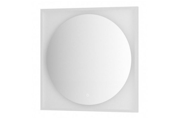 Mirror with LED lighting DEFESTO Eclipse DF 2238S 80x80x3.3 cm