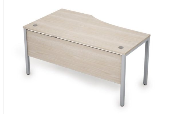 Curvilinear table right Avance 160x75x90 cm