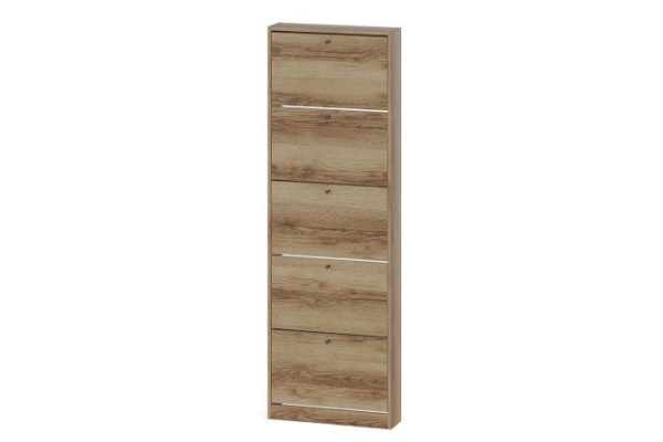 Shoe cabinet Alabama 60x182.4x16 cm