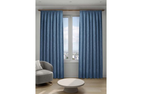 Ribbon curtain Decofest Sola 200x280 cm, 1 piece, blue