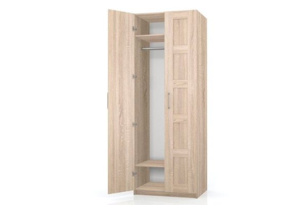 2-door wardrobe Oscar Bergen 75x236x58 cm, Sonoma oak