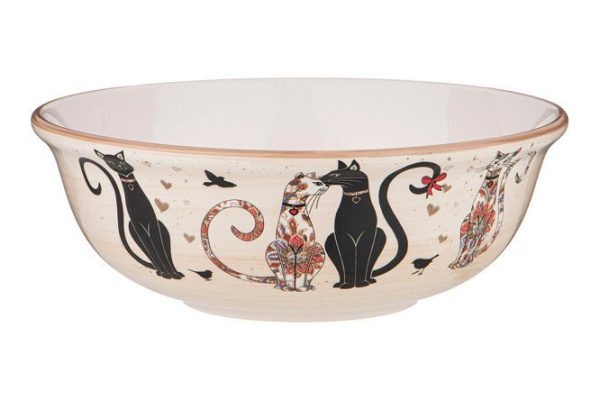 Salad bowl Parisian Cats 21.5 cm