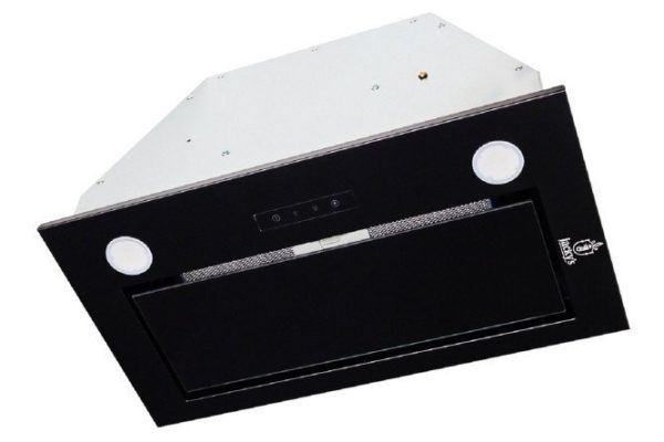 Built-in hood JACKY'S JV BB684 color black, 52.6x27.3x28.5 cm