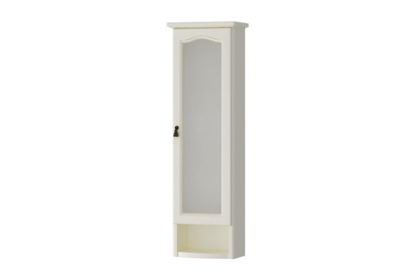 Wardrobe 1-leaf OPADIRIS Rispecto Wall-hung, 31.4x101x18.4 cm, Right