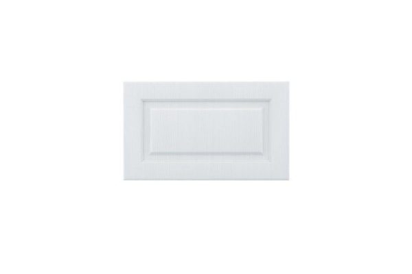 Front for cabinet with horizontal opening/high drawer Bella 59.6x35.6 cm, white wood color