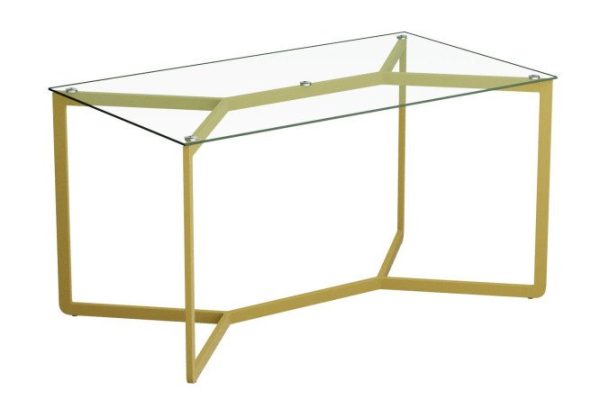 Beyso glass dining table 160x75x80 cm
