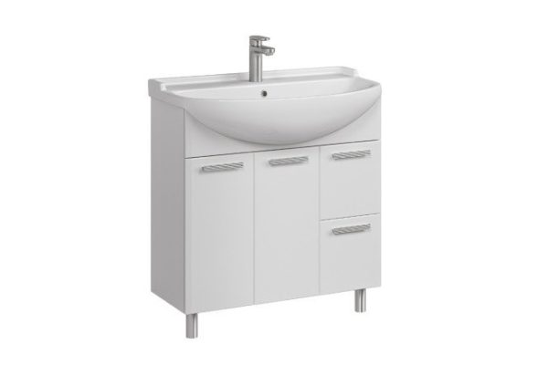 awhmvrhg0gdl85tmpca18u33nhuoys03.jpg Floor stand Sanstar Aura 344.1-1.4.1. 78.1 cm, frame color white, facade white