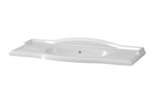 Washbasin Laura 120 10.210.01200.001 Overlay, 120x13x54 cm