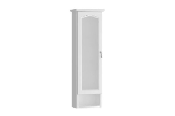 Wardrobe 1-leaf OPADIRIS Rispecto Wall-hung, 31.4x101x18.4 cm, Left