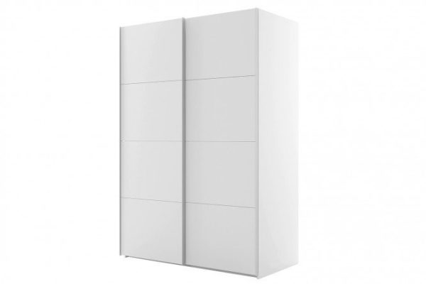 Sliding wardrobe 2-door Comet 200x240 cm white snow