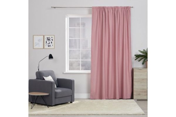 Curtain MICASA Landry 200x280 cm, 1 piece, powder color