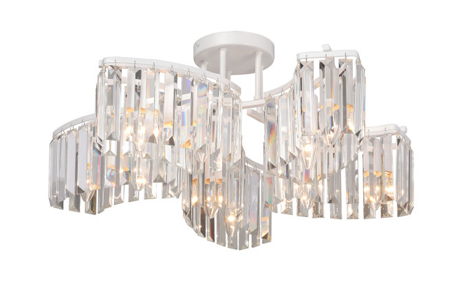 Chandelier V5884-0/10PL 30 sq.m., 66x26x66 cm, E14