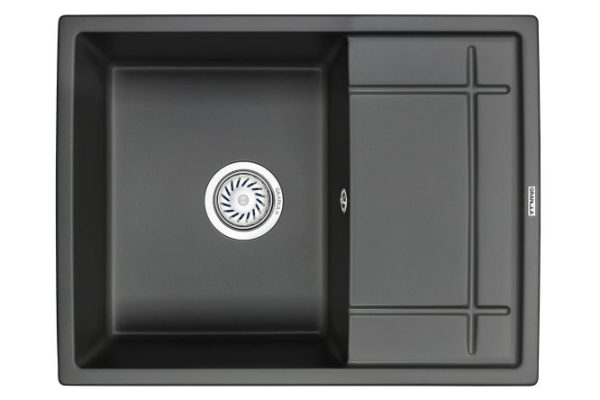 Inset sink with drainer GRANULA Granula 6501 65x49.5x20 cm