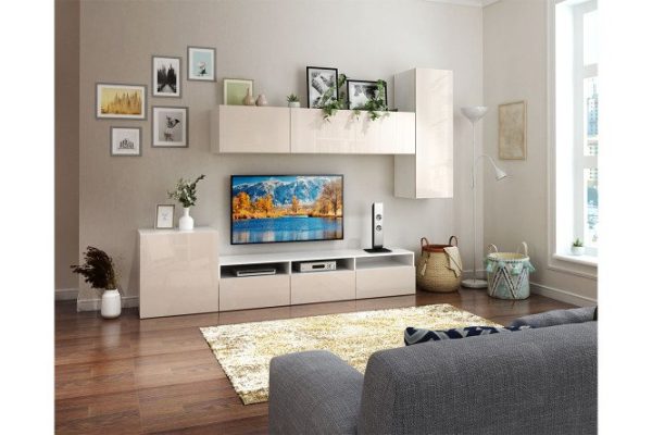 b1yguhp8hiffsm958q61pveyuql0t010.jpg Living room Oscar Amika with push-to-open cabinet, white/cashmere gloss