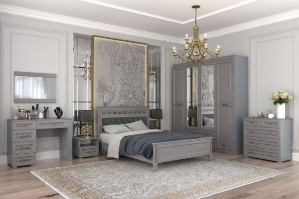 Bedroom set Olympus anthracite