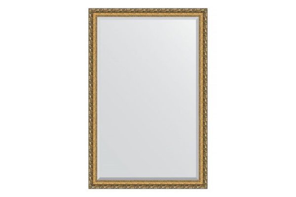 Wall mirror with bevel in a baguette frame EVOFORM BY 1320 bronze vignette 115x175 cm