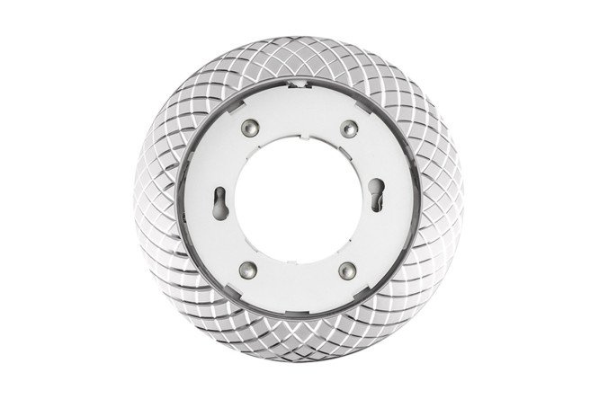 Recessed lamp JAZZWAY AL34-Chrome PGX53d 11x3.8x11 cm, GX53