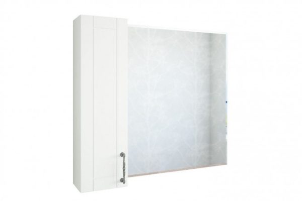Wardrobe with mirror Sanflor Gloria left 82.2x71x14.2 cm
