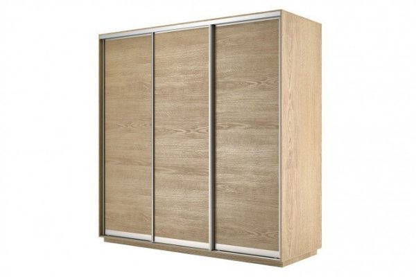 Sliding wardrobe 3-door Slide 210x240x60 cm, Sonoma