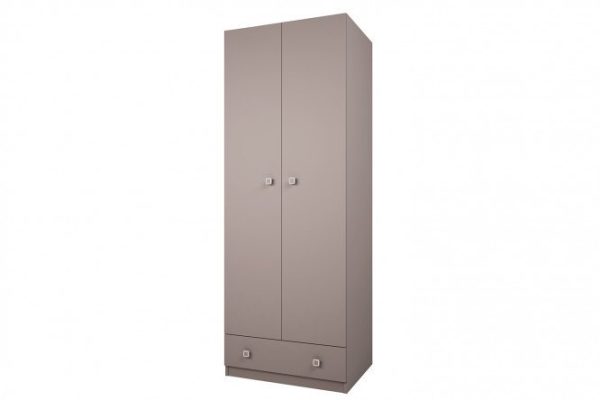 Two-section wardrobe Simple 70x190x51.6 cm