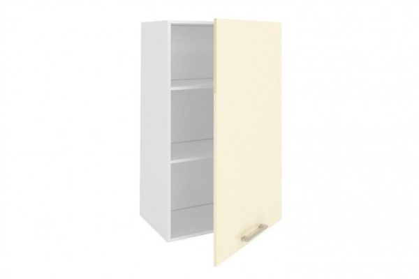 Front for Amika cabinet 60x96 cm, glossy vanilla color