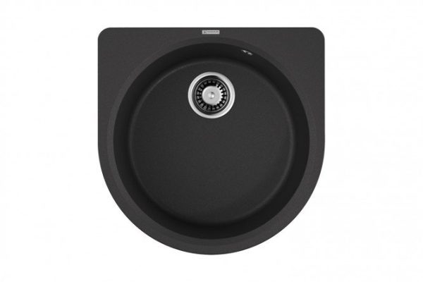 Inset sink OMOIKIRI Akegata 51-BL 4993758, black 51x51x19 cm