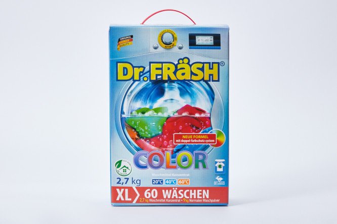 Washing powder for colored laundry Color