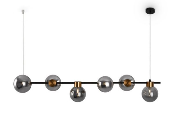 Hanging lamp FREYA Modern Gatsby 12.5 sq.m., 118x170x28 cm, G9