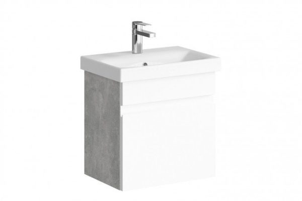 Hanging cabinet AQWELLA Smart color concrete light