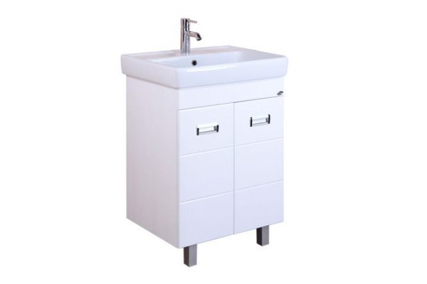 Floor stand ONIKA Baltika-Kvadro 106035 55.5 cm, frame color white, facade white