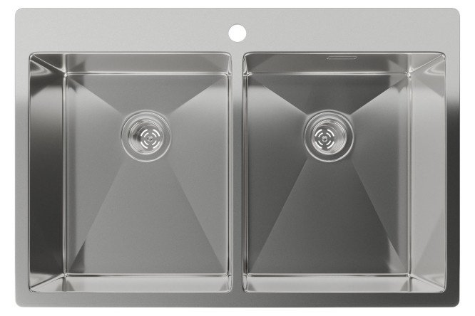 Inset sink Rinox 7450 2B 74x50x20 cm