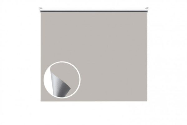 Roller blind Blackout beige color, 166x170 cm