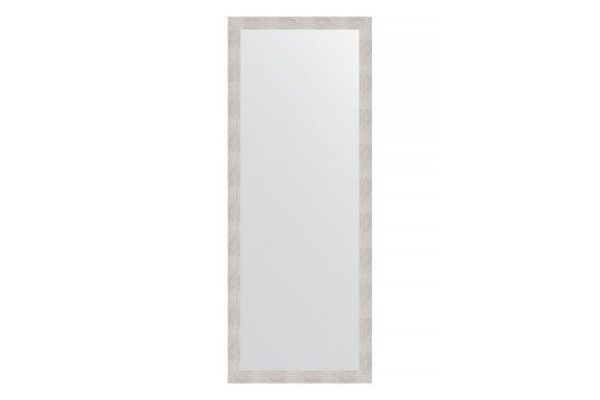 Floor mirror in a baguette frame EVOFORM BY 6002 silver rain 78x197 cm