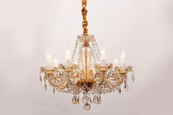 Hanging chandelier FAVOURITE Brandy 16 sq.m., 57x145x57 cm, E14