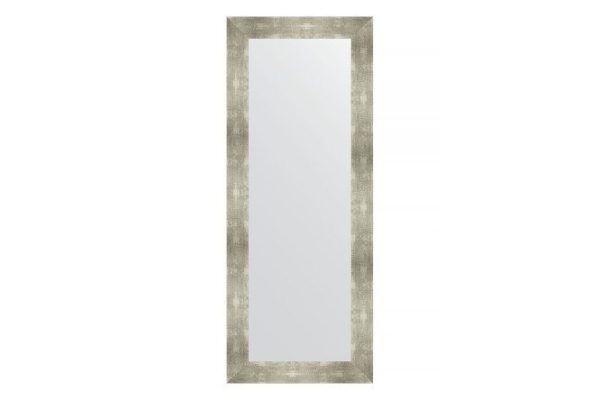Wall mirror in a baguette frame EVOFORM BY 3122 aluminum 60x150 cm