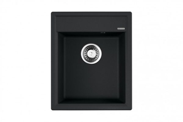 Inset sink OMOIKIRI Daisen 42-BL 4993606, black 42x51x19.5 cm