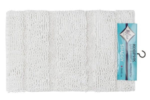Bathroom rug MICASA Shaggy 56x91 cm 91x56 cm, Polyester